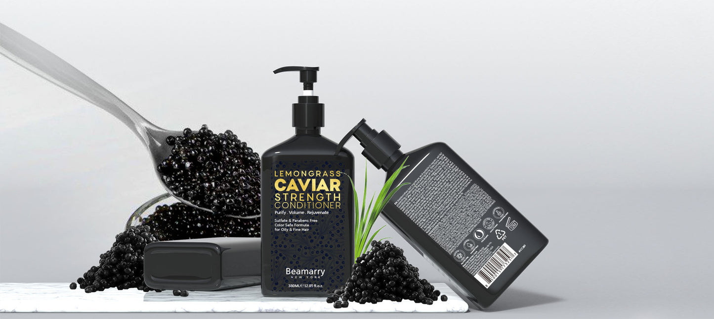 BEAMARRY LEMONGRASS CAVIAR STRENGTH CONDITIONER 380ml