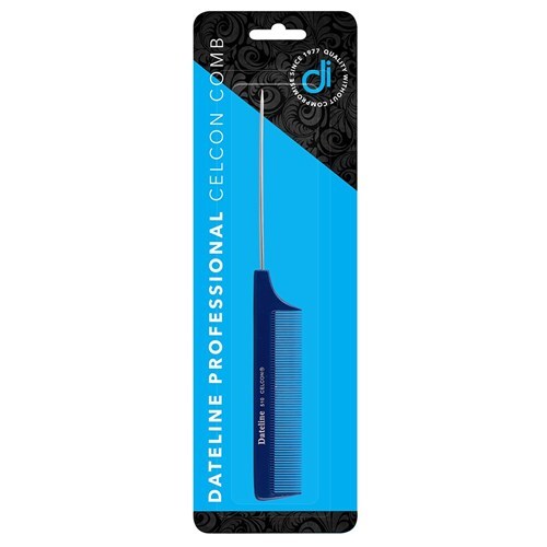 DATELINE PROFESSIONAL CELCON 510 METAL TAIL COMB - 20cm