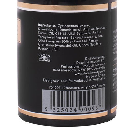 12 REASONS ARGAN OIL HAIR SERUM 100ml