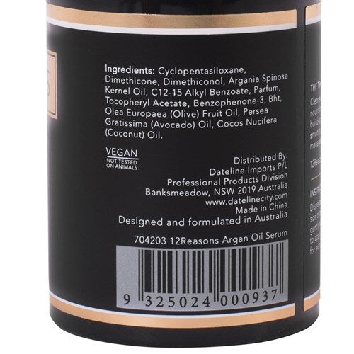 12 REASONS ARGAN OIL HAIR SERUM 100ml