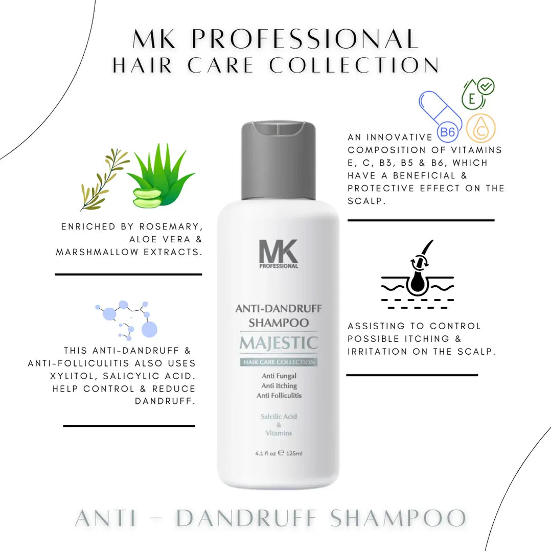 MAJESTIC MK ANTI-DANDRUFF SHAMPOO 300ml