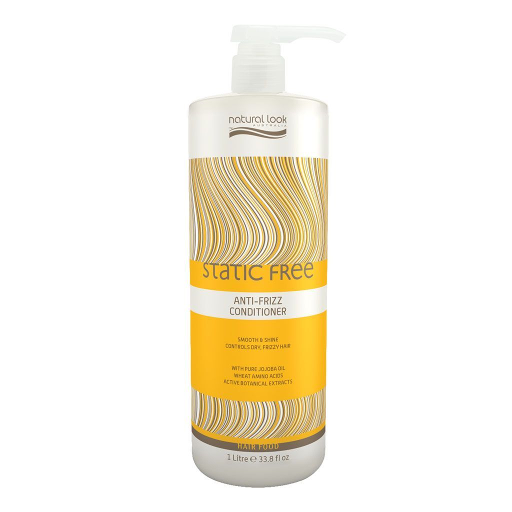 NATURAL LOOK STATIC FREE ANTI FRIZZ CONDITIONER 1Litre