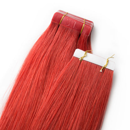 Seamless1 Fire Engine Ultimate Tape Hair Extensions 21" 20pcs