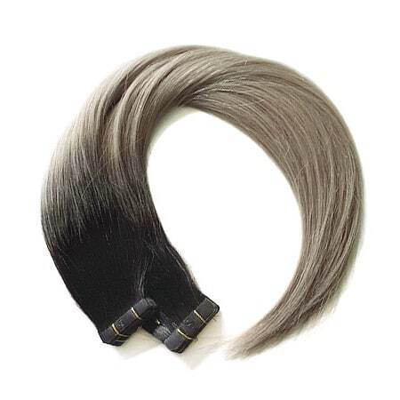 Seamless1 Salt n Pepper Ultimate Balayage Tape Hair Extensions 25″ 20pcs