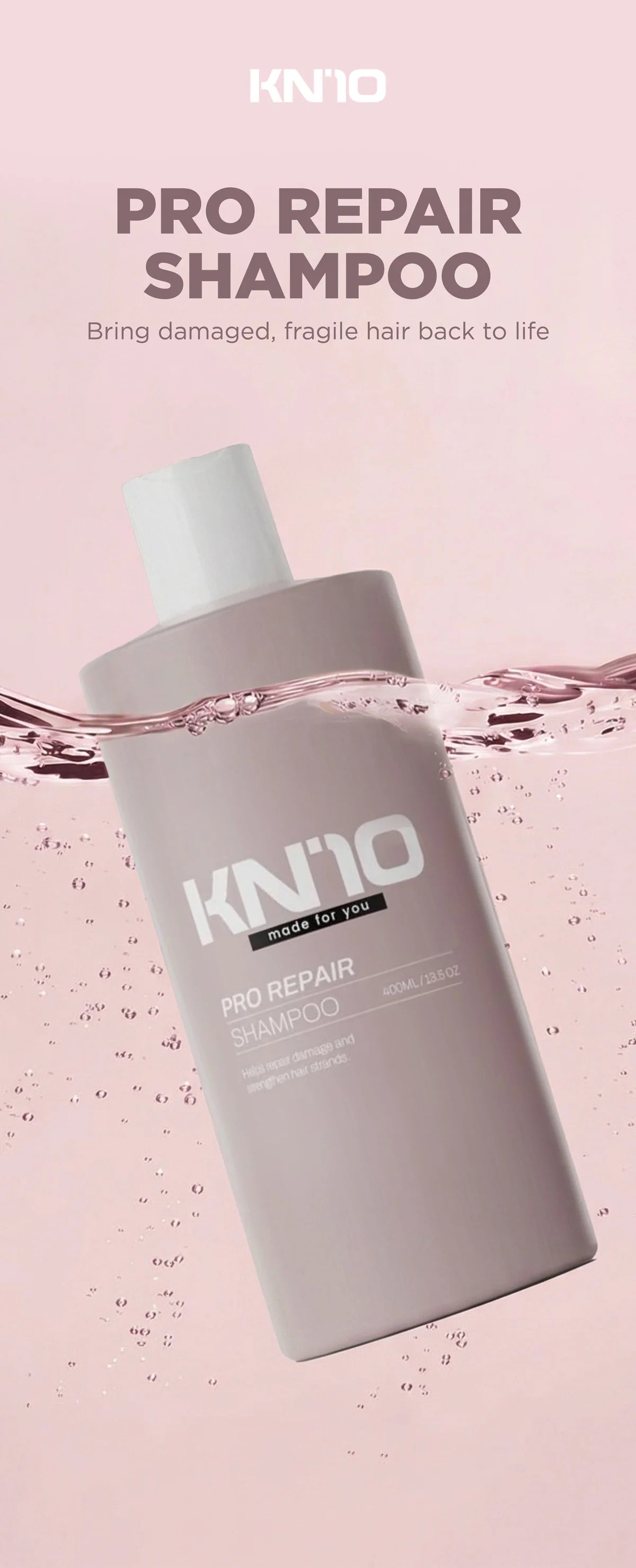 KN10 Pro Repair Shampoo – 400ml