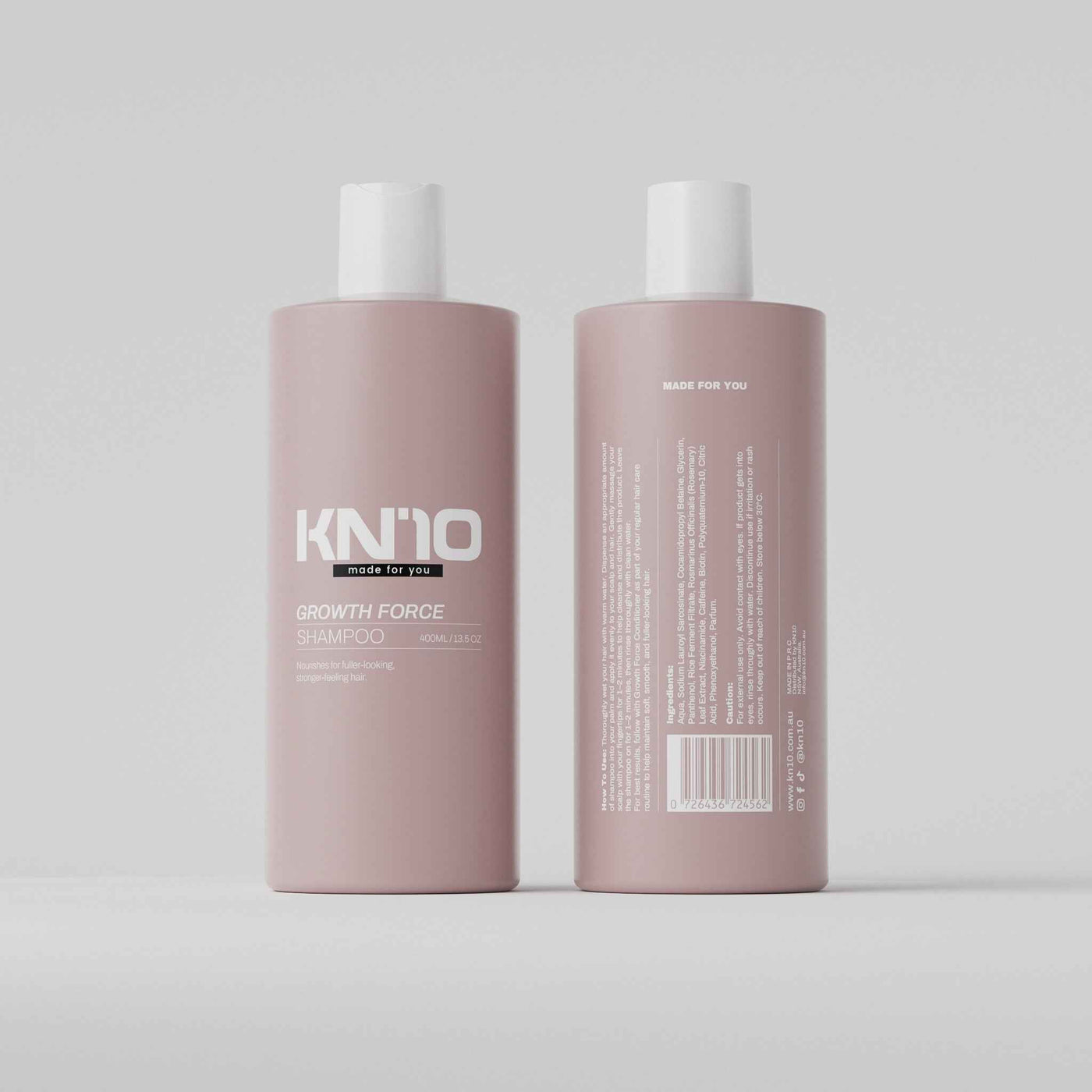 KN10 Growth Force Shampoo _ 400ml